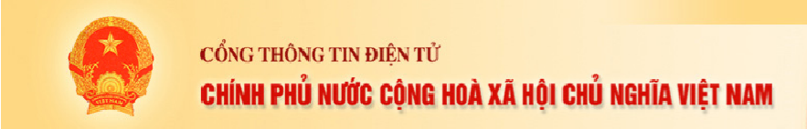  Cổng thông tin điện tử chính phủ